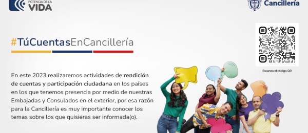 ¿Sobre qué temas del Ministerio de Relaciones Exteriores te gustaría ser informado este 2023?
